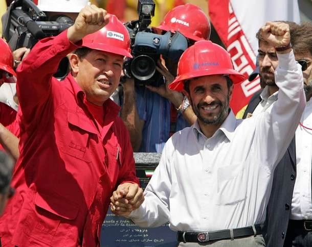 Chávez and Ahmadinejad Call for Breaking Free from Free Trade