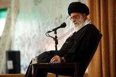 Ayatullah Ali Khamenei, Rahbar atau pemimpin Revolusi Islam di Iran.jpg