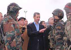 Assad bersama Tentara Arab Suriah