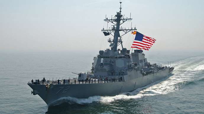 USS Mahan (DDG 72) (AFP Photo)