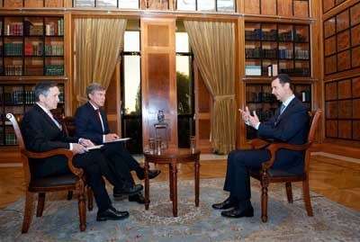 Assad dalam wawancara dengan Fox News, Rabu, 18/09/13