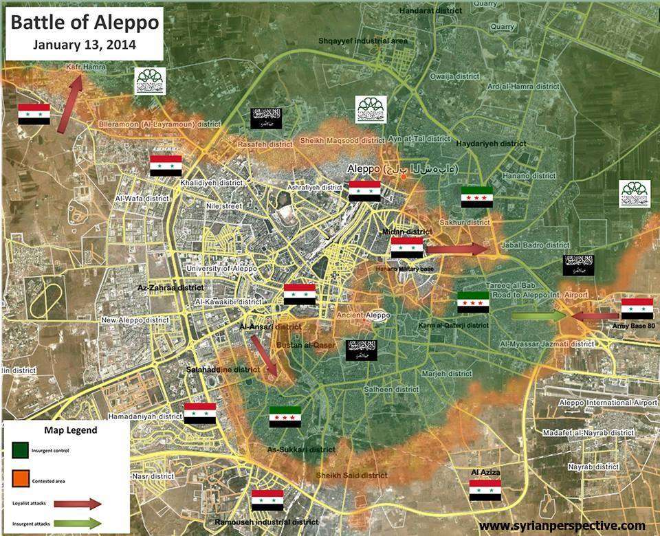 Peta Aleppo