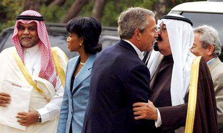 Bandar, Abdullah, Bush dan Rice