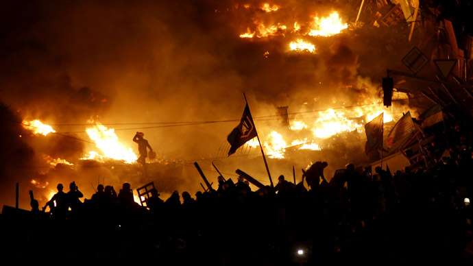 Kiev, Independence Square February 19, 2014 (Reuters/Vasily Fedosenko)