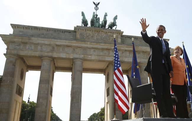 Obama dan Kanselir Jerman