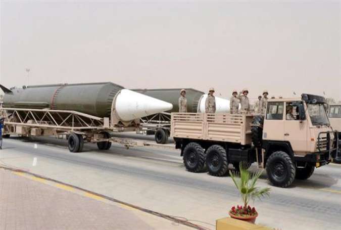 DF-3A, rudal balistik jarangkauan menengah Saudi Arabia.jpg