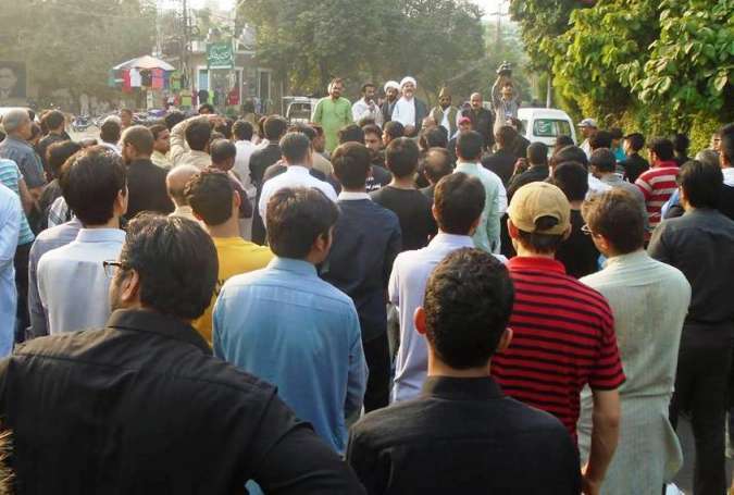 پارا چنار دھماکے کیخلاف لاہور پریس کلب کے باہر ایم ڈبلیو ایم کا احتجاجی مظاہرہ