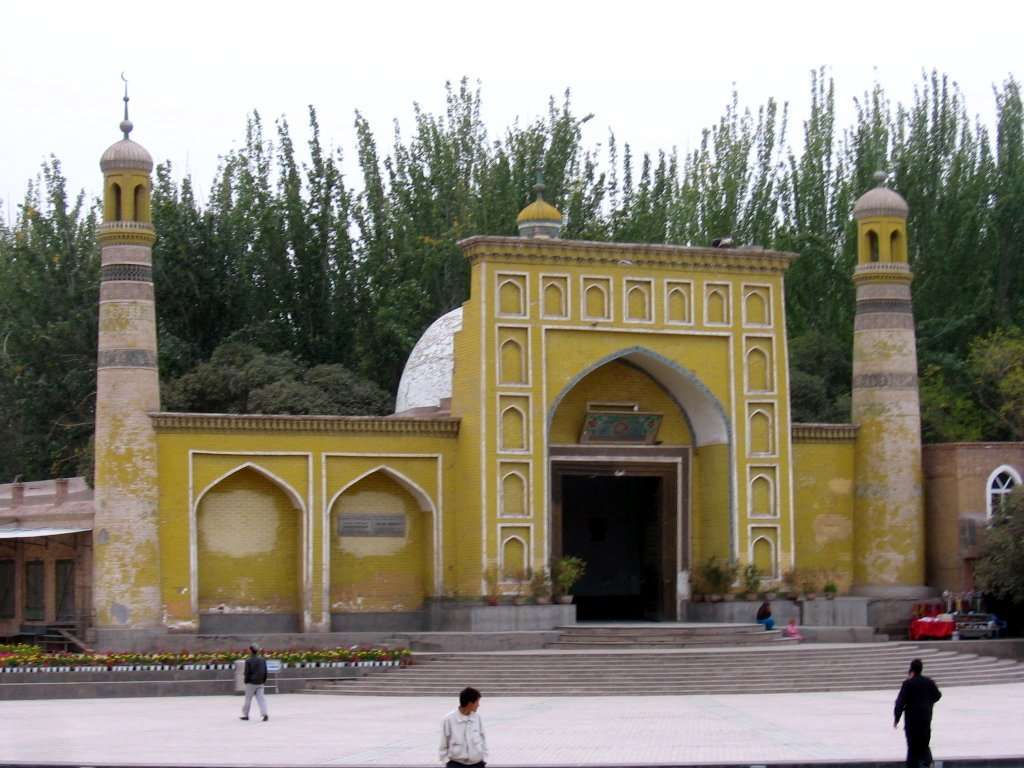 Id  Kah  Mosque  in  Kashgar  china