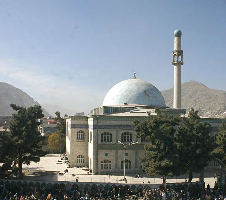 Pulkheshti   Mosque  in  Kabul  Afghanistan