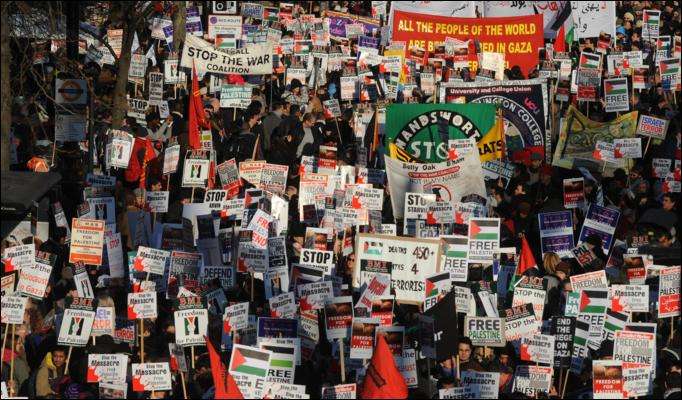 UK protestors refuse to forget Palestine