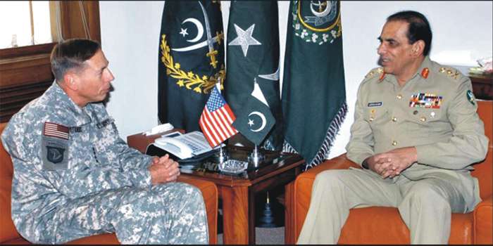 امریکہ افغان سرحد سے دہشتگردوں کی آمد روکنے کیلئے اقدامات کرے،جنرل کیانی