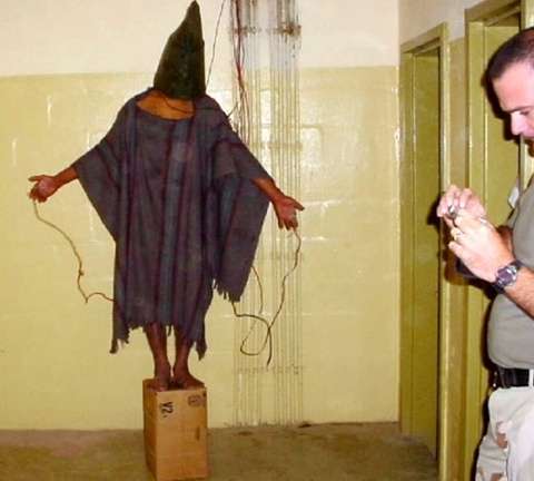 CIA Crucified Captive in Abu Ghraib Prison