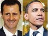 بشار اسد و اوباما