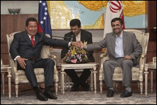 وینزویلا کے صدر شاویز کی ایرانی ہم منصب احمدی نژاد سے ملاقات
