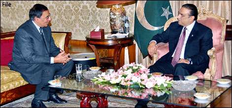 صدر اور احمد شجاع پاشا سے امریکن سی آئی اے چیف کی ملاقات