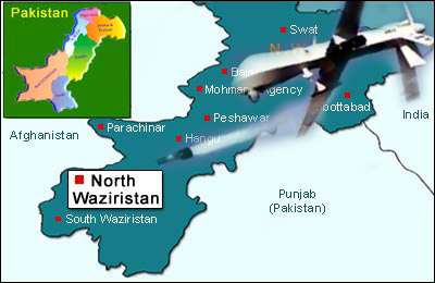 شمالی وزیرستان،8 جاسوس طیاروں کے 18 میزائل حملے،29 افراد ہلاک متعدد زخمی