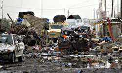 عراق،کربلا کے نزدیک زائرین کے قافلے میں بم دھماکہ،17 زائرین جاں بحق،116زخمی