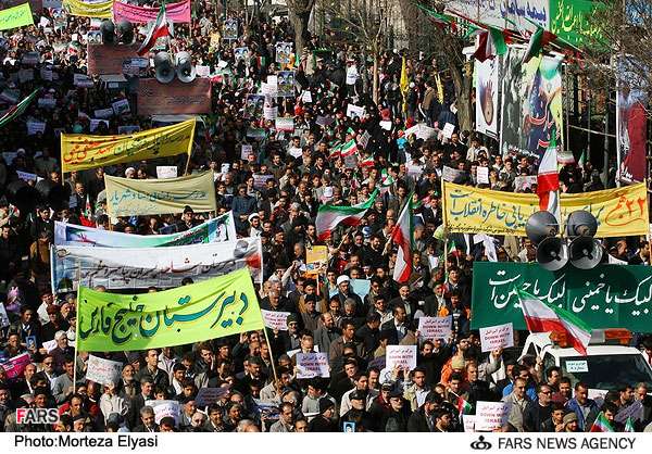 زنجان: انقلاب اسلامی ایران کی کامیابی کی سالگرہ کے موقع پر ملک گیر عظیم  عوامی ریلیاں