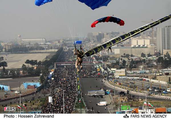 تہران: انقلاب اسلامی ایران کی کامیابی کی سالگرہ کے موقع پر ملک گیر عظیم  عوامی ریلیاں