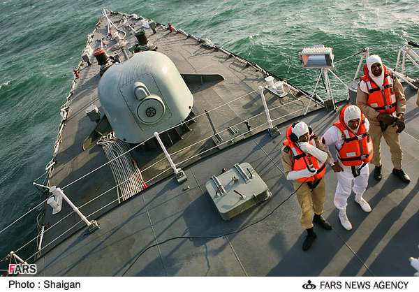 ایران میں تیار کردہ پہلا بحری جنگی جہاز 