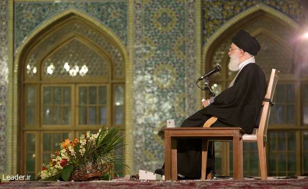 Sayyid Ali Khamenei, the Supreme Leader of the Islamic Revolution