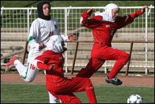 حجاب پہننے کی سزا،ایرانی خواتین فٹبال ٹیم یوتھ اولمپک سے باہر