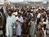 تظاهرات مردم افغانستان در اعتراض به کشتار غیر نظامیان توسط ناتو