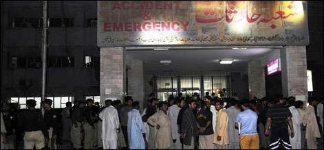 لاہور،جناح اسپتال پر دہشتگردوں کا حملہ،5 افراد جاں بحق