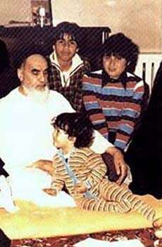 امام خمینی و کودکان در نگاه تصویر