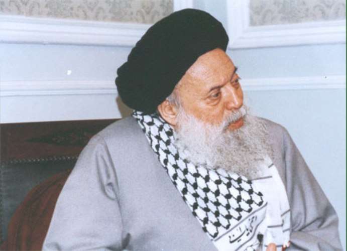 ممتاز شیعہ عالم دین اور مرجع تقلید علامہ محمد حسین فضل اللہ