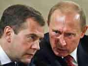 Medvedev Putinin sərancamını dayandırıb