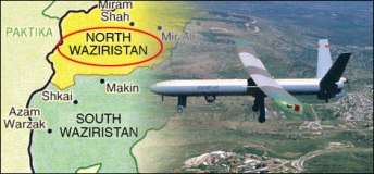 شمالی وزیرستان،امریکی جاسوس طیاروں کے میزائل حملے،18 افراد ہلاک،متعدد زخمی