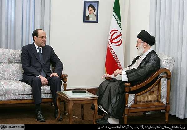 دیدار آیت‌الله خامنه‌ای با نخست وزیر عراق و هیئت همراه