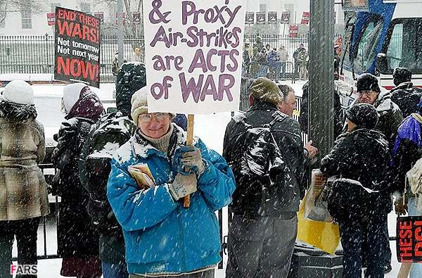 امریکا میں جنگ مخالف مظاہرے
