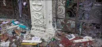 اسکندریہ،مصر میں چرچ کے باہر بم دھماکہ، 21 افراد ہلاک،متعدد زخمی
