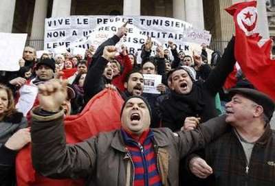 تیونس میں عوامی انقلاب