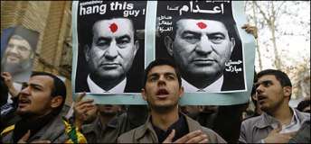 مصری عوام کا حکومت تحلیل کرنے کا اعلان مسترد،حسنی مبارک کے استعفے تک احتجاج جاری رکھنے کا اعلان