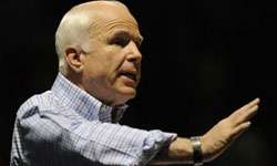 McCain: Power must not be transferred in Egypt