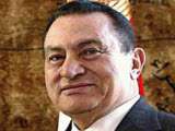 Hosni Mubarak in Israel