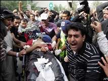 بحرین،لیبیا اور یمن میں مظاہروں میں شدت،62 افراد جاں بحق،بحرین میں ہلاک شدگان سپرد خاک