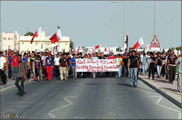 بحرین میں آل خلیفہ کی ڈکٹیٹرشپ کے خلاف عوامی احتجاج اور مظاہروں کا سلسلہ جاری