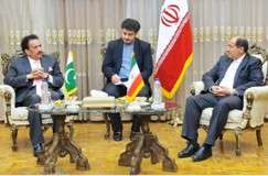 وفاقی وزیر داخلہ رحمن ملک کی ایران میں اپنے ہم منصب سے ملاقات، بارڈر سیکورٹی سمیت دیگر اہم ایشوز پر تبادلہ خیال