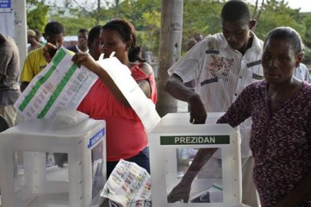 Haiti vote results questioned