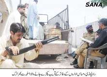 راولپنڈی،پولیس اور حساس ادارے کی کارروائی،اسلحہ سے بھرا ٹرک پکڑ لیا