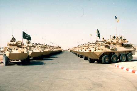 الجيش السعودي المتواجد في البحرين