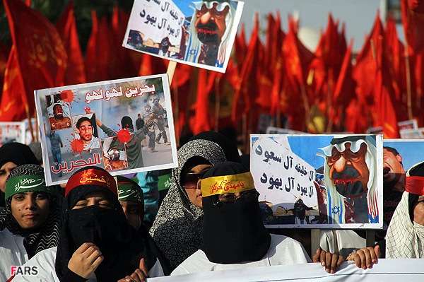 کراچی میں آل پاکستان شیعہ ایکشن کمیٹی کی جانب سے مظلوم بحرینی عوام کے حق میں ریلی