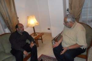 لقاء مع المعارض الليبيى محمد فائز جبريل