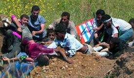 مقبوضہ گولان،اسرائیلی فوج کی فائرنگ سے 23 افراد جاں بحق، 325 زخمی