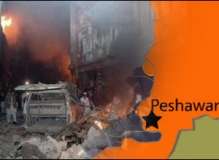 پشاور،شعبہ بازار میں دھماکہ، 2 افراد جاں بحق، 13 زخمی