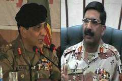 آرمی چیف سے کور کمانڈر کراچی، ڈی جی رینجرز سندھ کی ملاقات، امن وامان پر بریفنگ